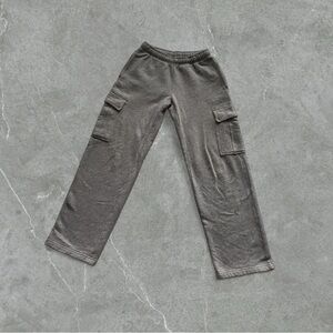 Gray Cargo Sweats